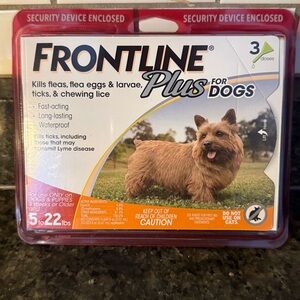 Frontline Plus for Small Dogs - 3 Doses